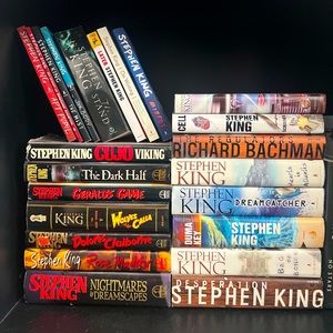 23 Copies of Stephen King Books